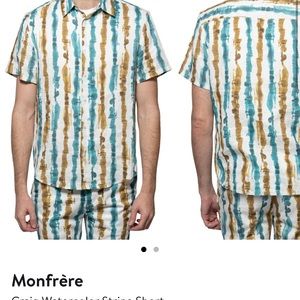 Monfrere Craig Printed Short Sleeve Shirt